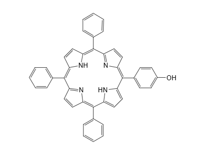 4-(10,15,20-Triphenylporphyrin-5-yl)phenol