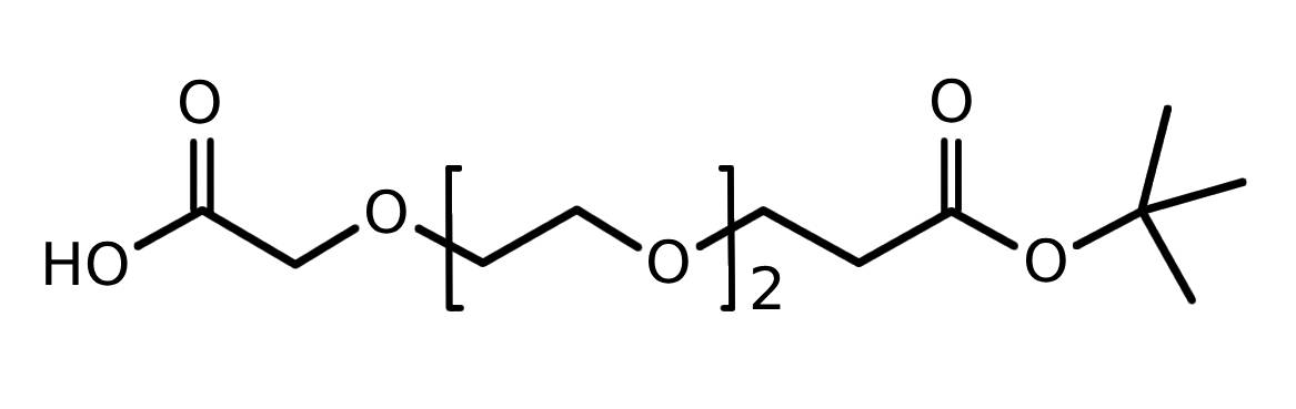 HOOC-CH2-PEG2-CH2CH2COOtBu